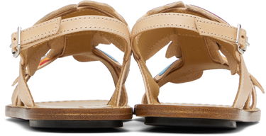 Starostlivosť o obuv Marni Marni Kids Flower Sandals Béžová | 79567, 1