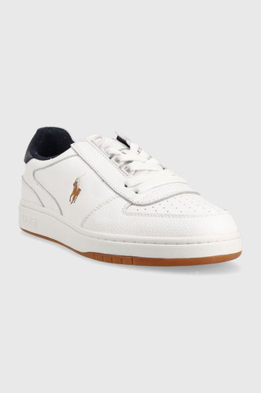 Tenisky a topánky Polo by Ralph Lauren Court Leather Low-top Biela | 809877610001, 1