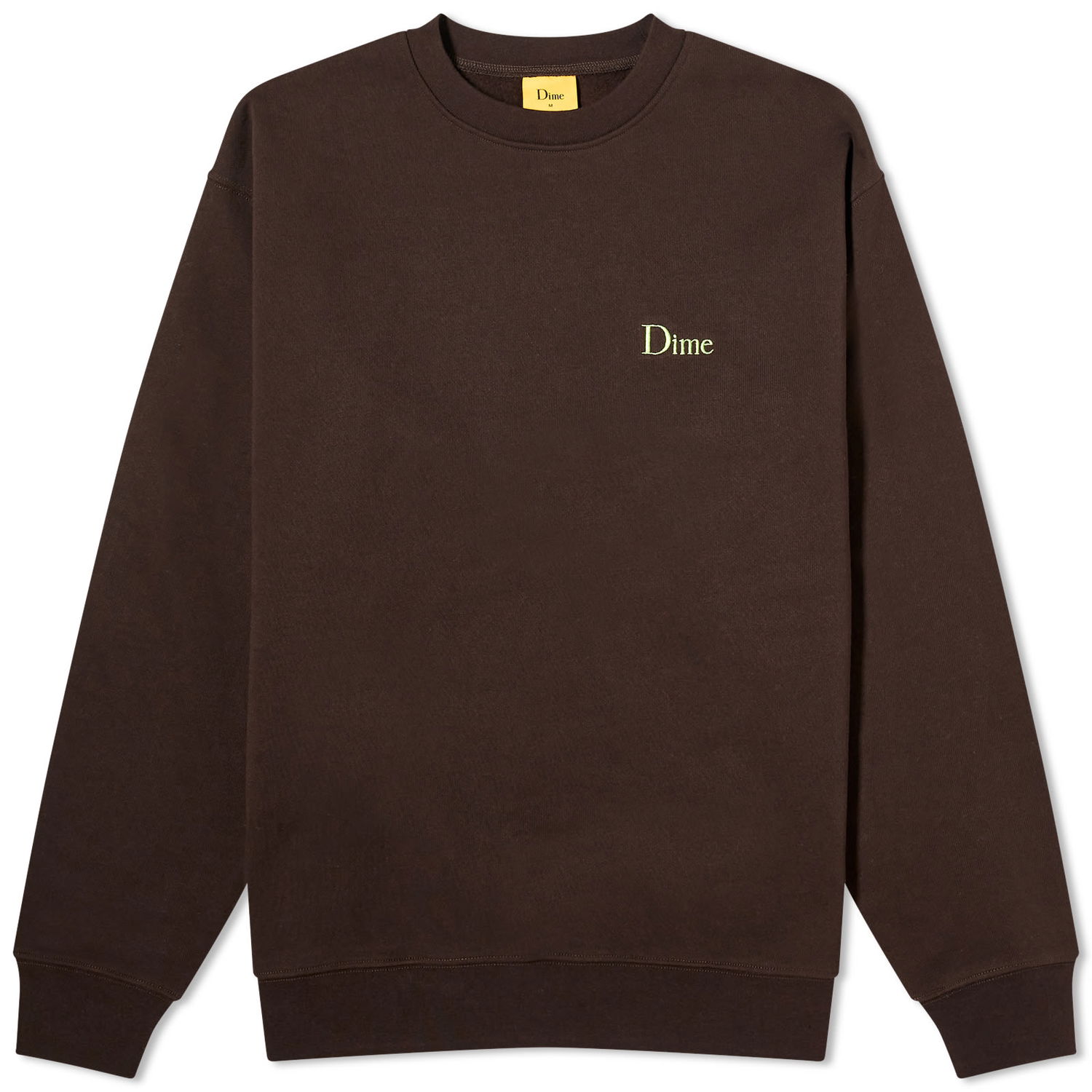 Sveter Dime Classic Small Logo Sweat Hnedá | DIMESP2412BRW, 0