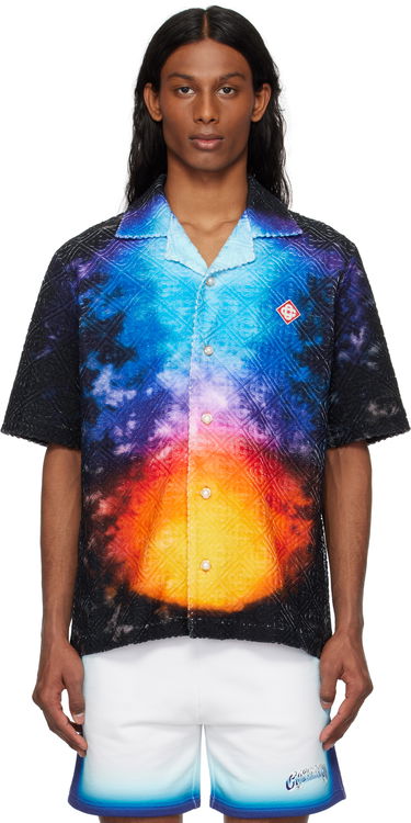 Košeľa Casablanca Casablanca Gradient Towelling Resort Shirt Rôznofarebný | MS25-SH-166-01, 0