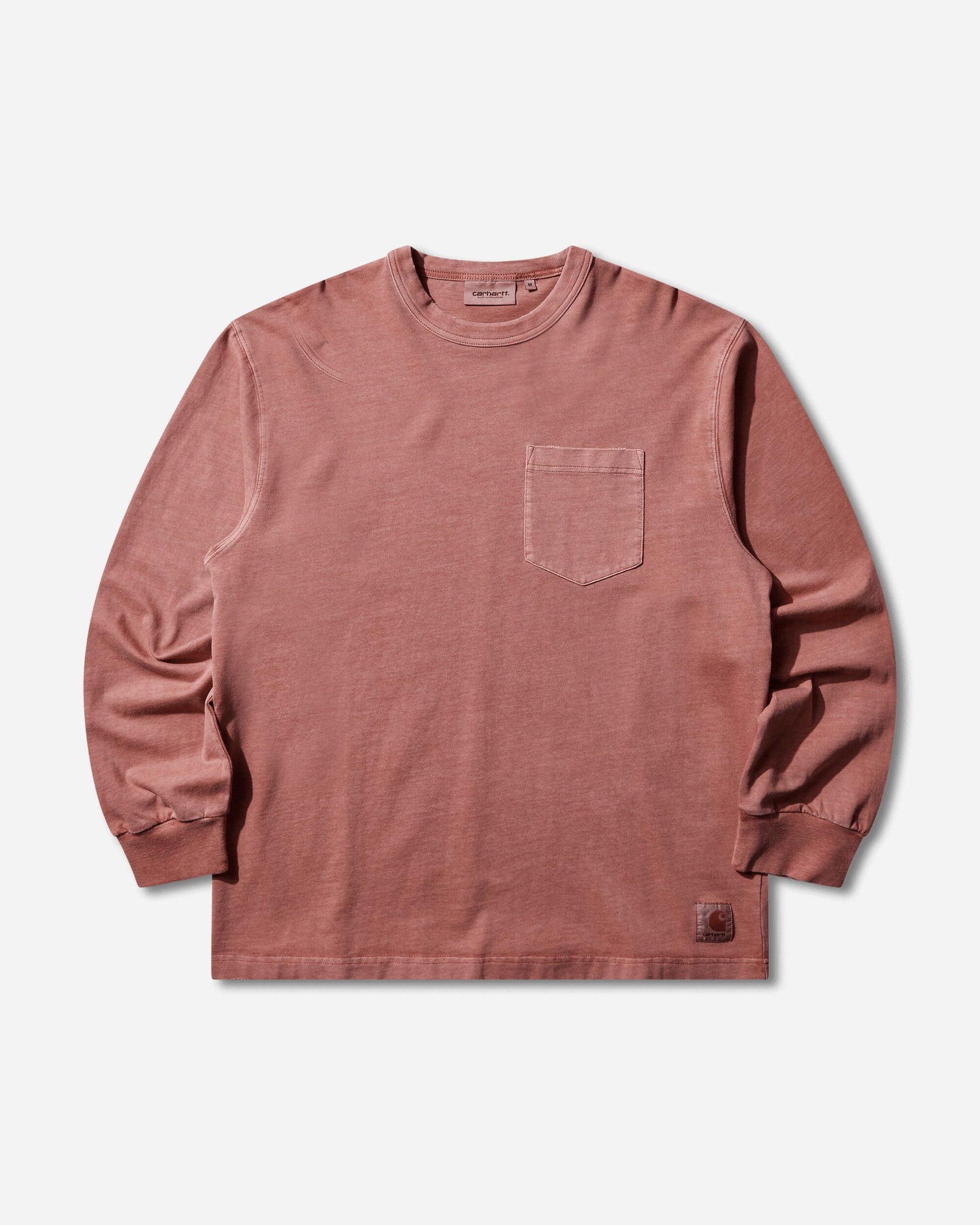 Tričko Carhartt WIP Torion Pocket Longsleeve T-Shirt Grind Washed Ružová | I035958 33GB7, 1