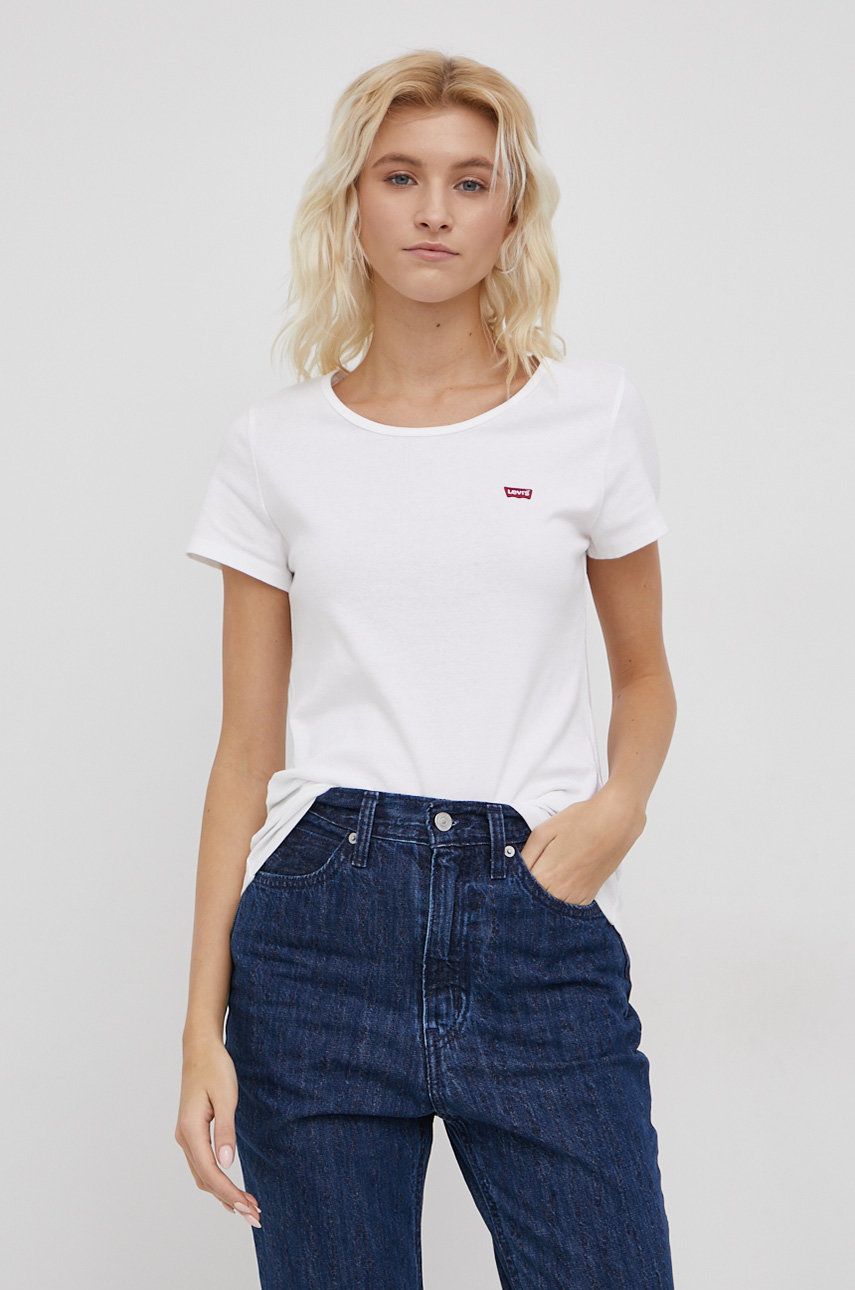 Tričko Levi's ® Tee 2-pack Biela | 74856.0011, 0
