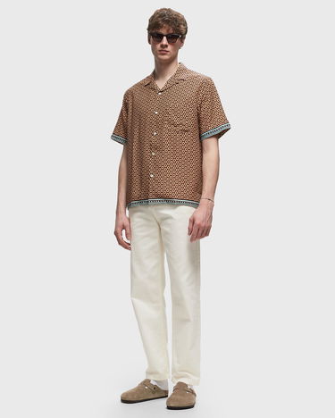 Košeľa Portuguese Flannel VERMON men Shortsleeves red in size:XXL Oranžová | SS24.0093-RED, 1
