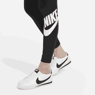 Legíny Nike Sportswear Essential High-Rise Leggings Čierna | CZ8528-010, 4
