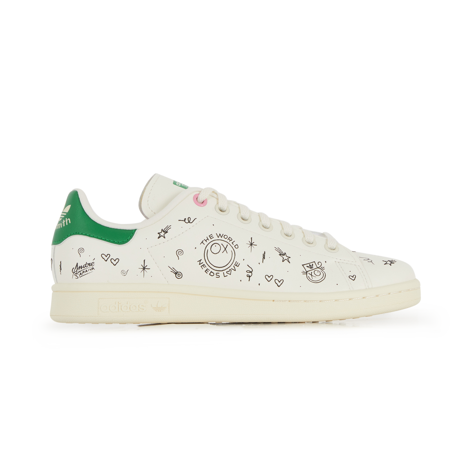 Tenisky a topánky adidas Originals Stan Smith Andre Saraiva Biela | GY1786, 0
