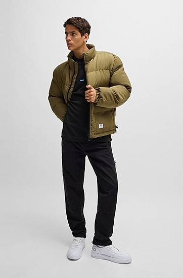 Sveter BOSS HUGO Sweatshirt with Logo Label Čierna | 50522359, 1