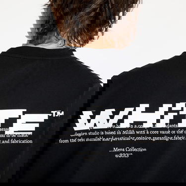 Tričko Off-White T-Shirt With Logo Print Čierna | OMAA120S25JER00B1001, 3