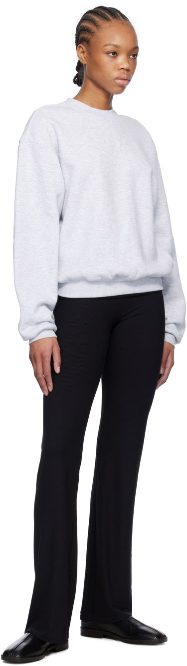 Sveter SKIMS SKIMS Fleece Classic Crewneck Sweatshirt Šedá | PL-PLO-8367W, 3