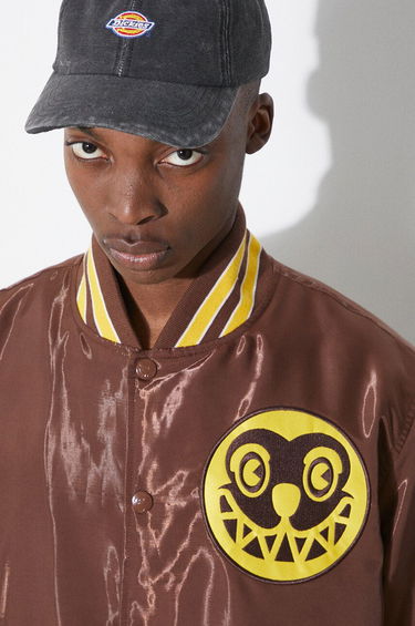 Bomber bunda BBC IceCream ICECREAM Satin Bomber Jacket Hnedá | IC24107, 4