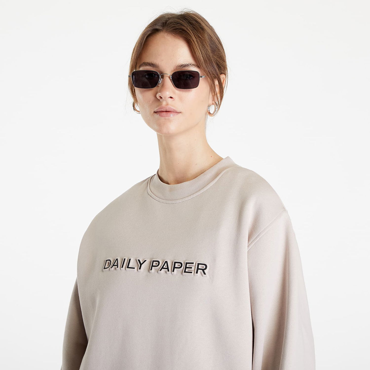 Mikina DAILY PAPER Nadine Sweater Béžová | 2221033, 1
