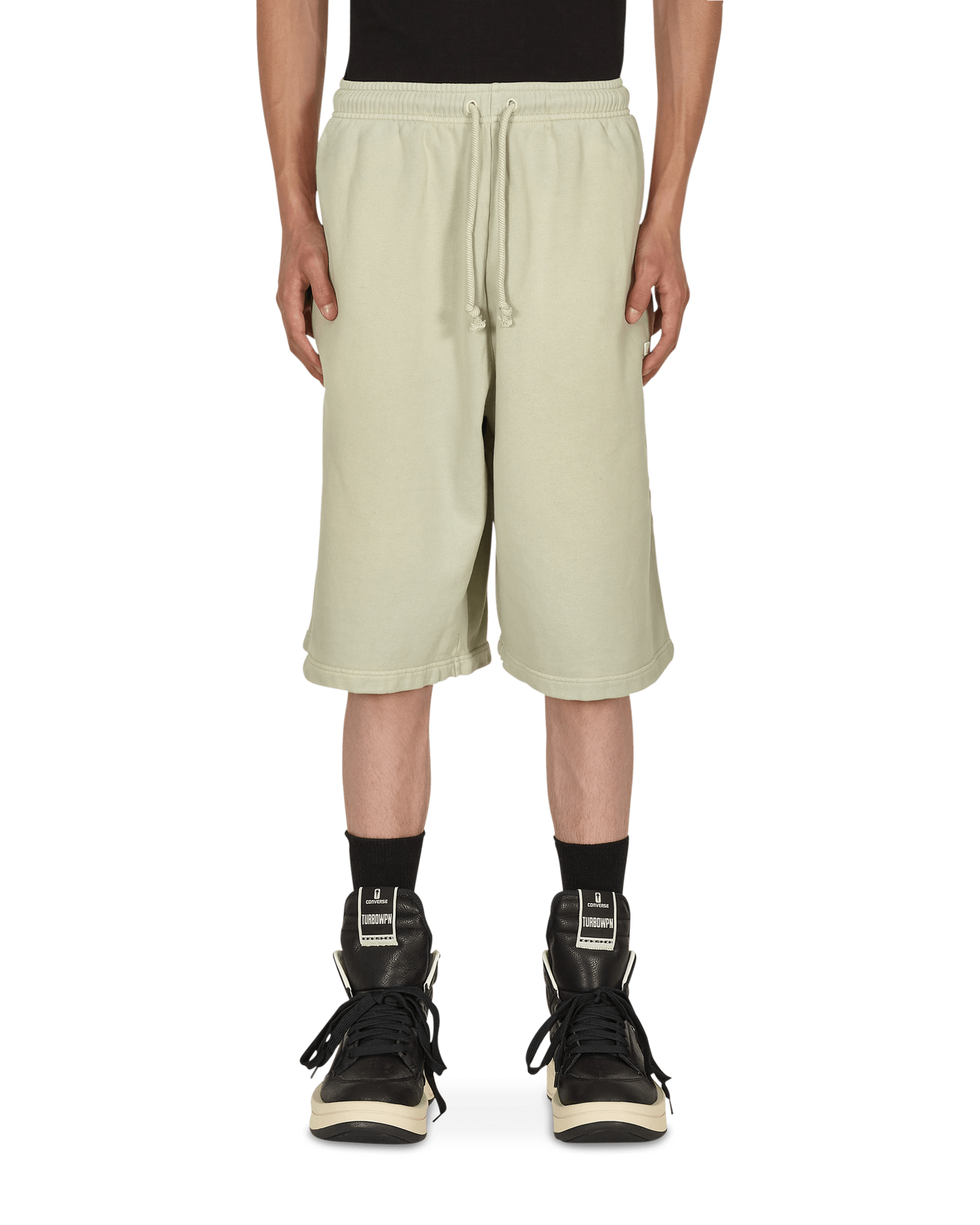 Šortky Acne Studios Face Sweatshorts Béžová | CE0014- ABB, 1