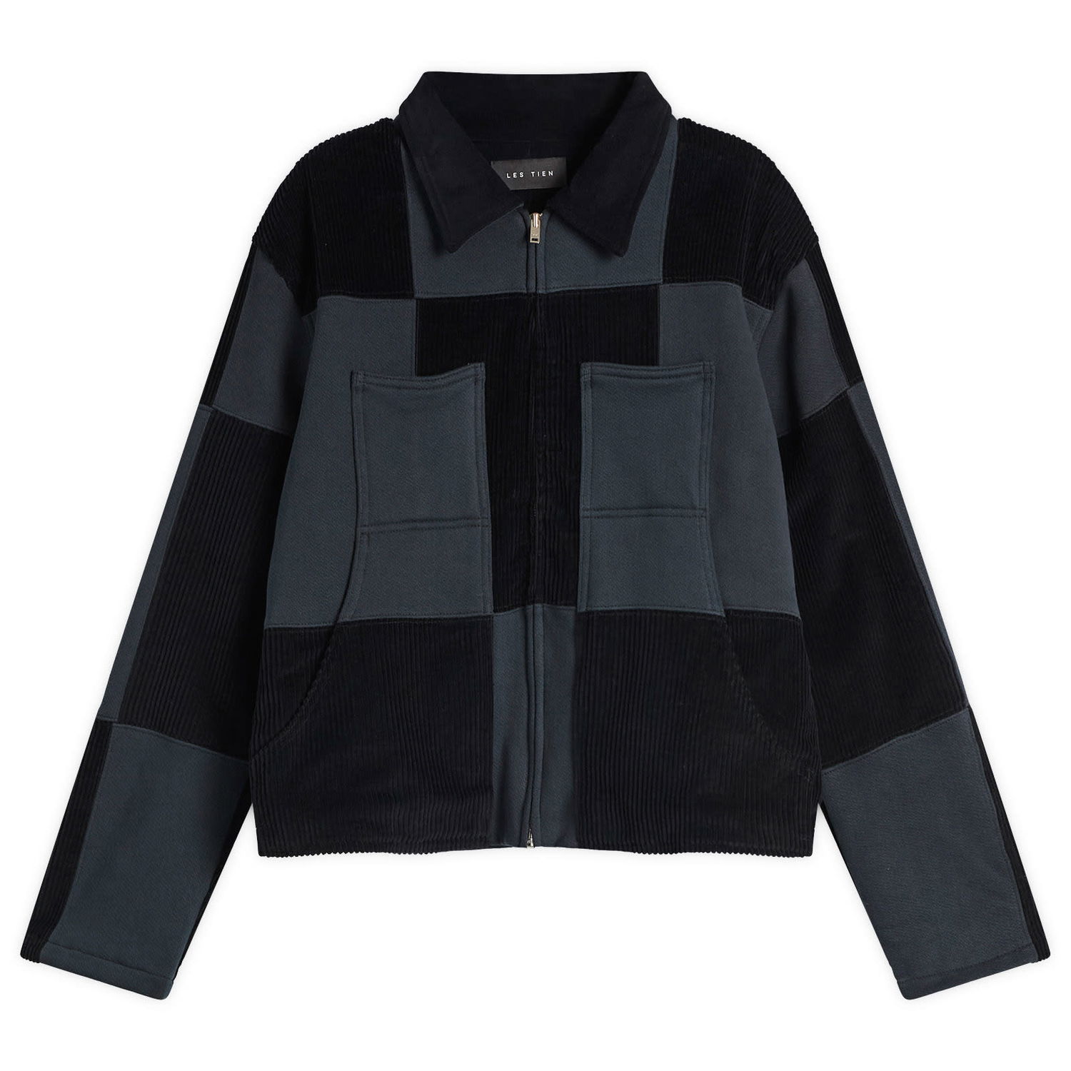Bunda LES TIEN Patchwork Utility Jacket Rôznofarebný | PW-1097-FBPTWK, 1
