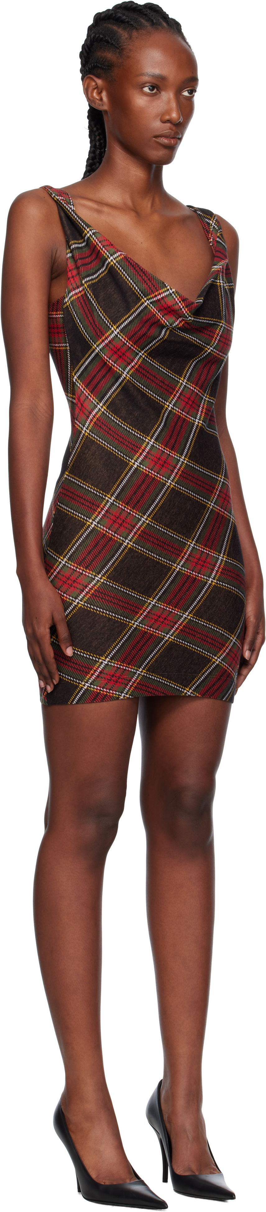 Šaty Vivienne Westwood Vivienne Westwood Anna Plaid Pencil Minidress Rôznofarebný | 1601004T-J009T-, 1