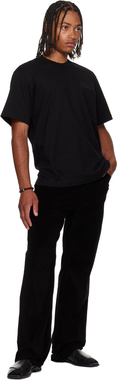 Nohavice FERRAGAMO Ferragamo Corduroy Trousers Čierna | 784655, 3