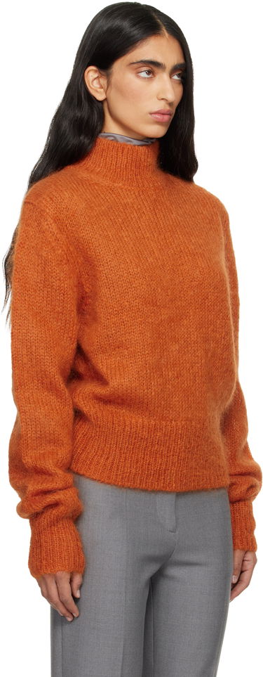 Sveter Dries Van Noten Dries Van Noten Mohair Turtleneck Oranžová | 252-011249-2733, 1