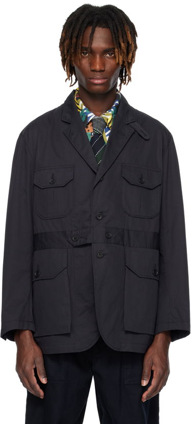 Bunda Engineered Garments Engineered Garments Folk Blazer Navy | 25S1D036, 0