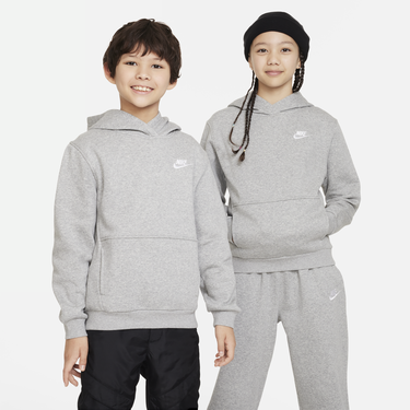 Mikina Nike Nike Sportswear Club Fleece Hoodie Šedá | FD3000-063, 0