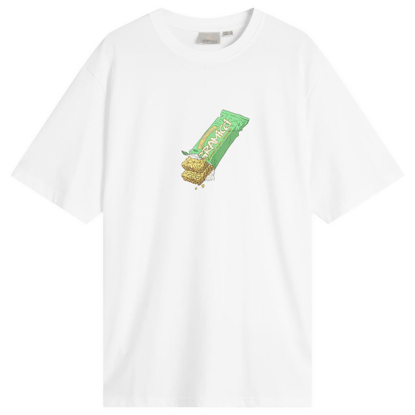 Tričko GRAMICCI Men's Granola Graphic T-Shirt, Size Small Biela | G5FU-T080-WHT