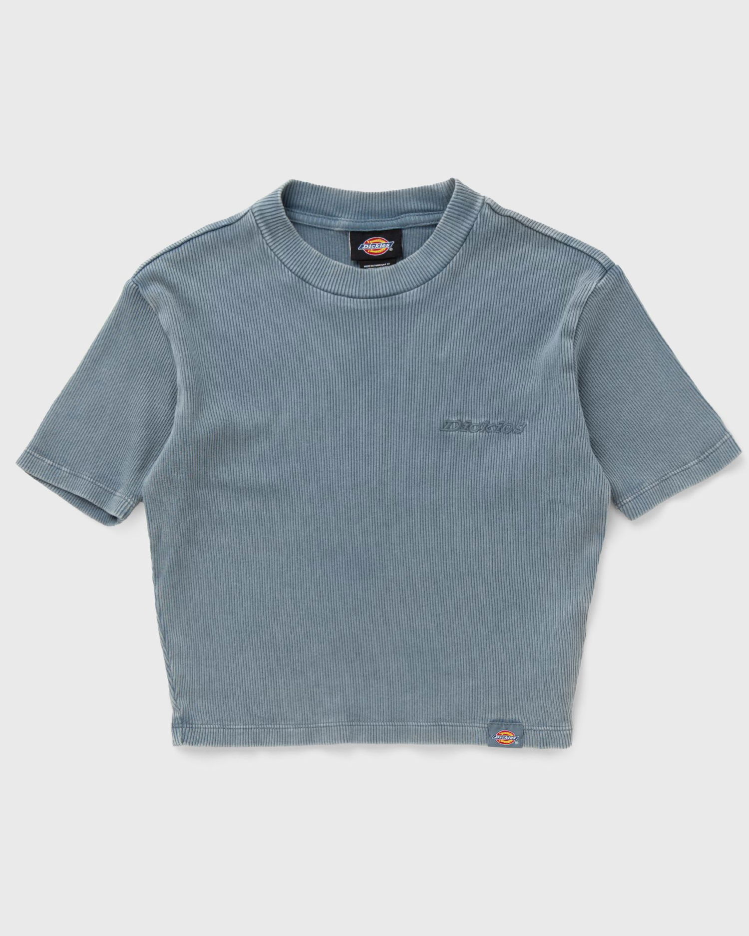 Crop Top Dickies Dickies Plentywood Short Sleeve T-Shirt XS Modrá | DK0A866FG701, 0
