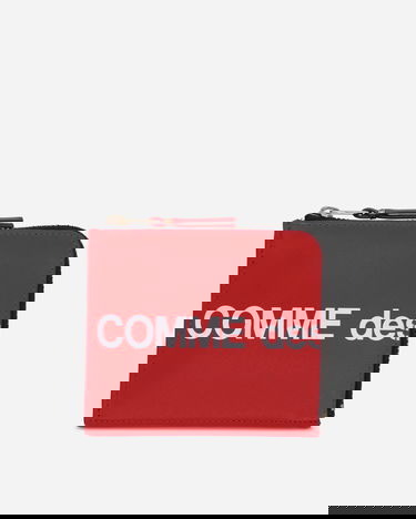 Peňaženka Comme des Garçons Huge Logo Wallet Červená | SA3100HL RED, 4