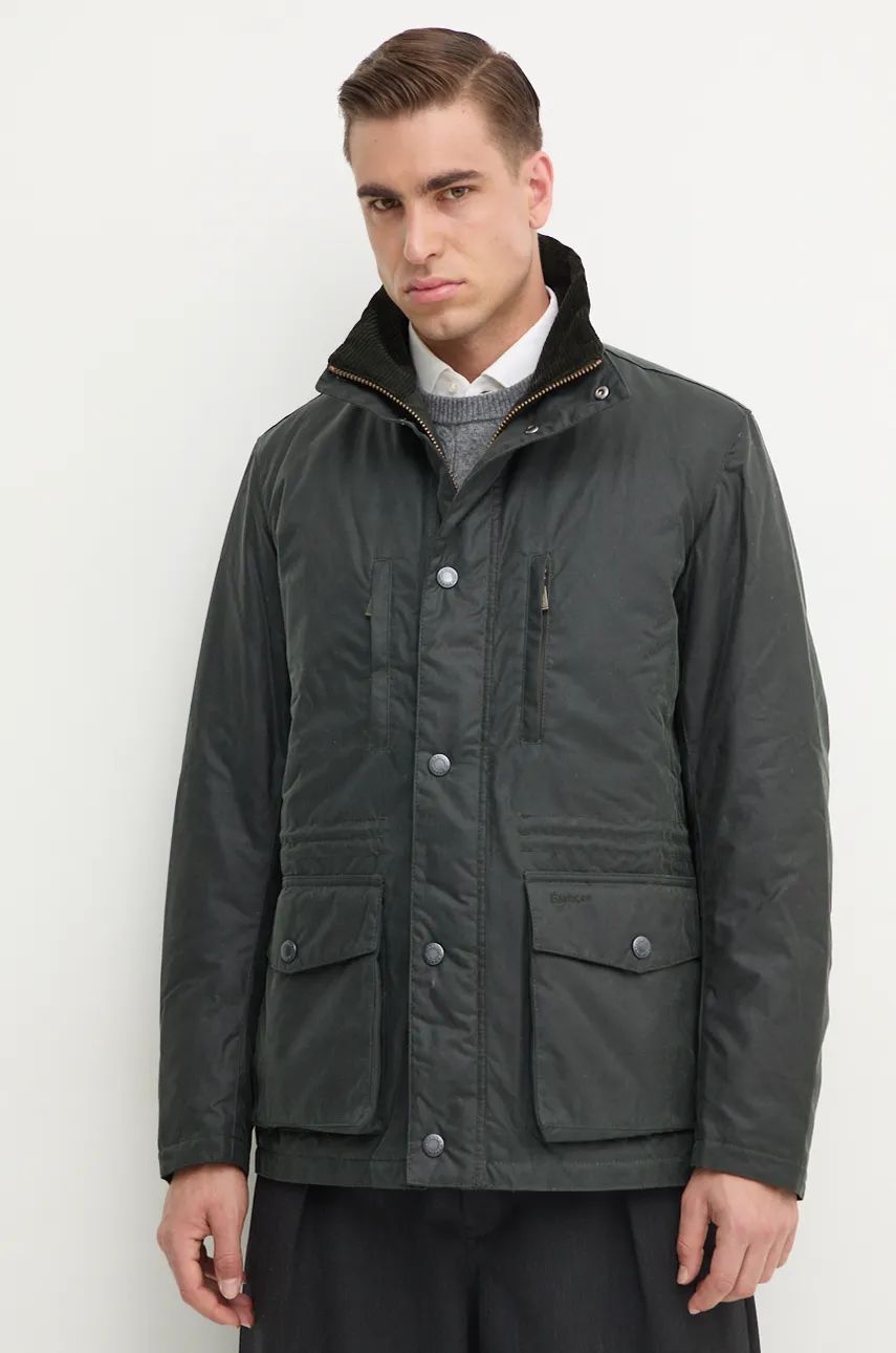 Bunda Barbour Falstone Wax Jacket Zelené | MWX2346, 0