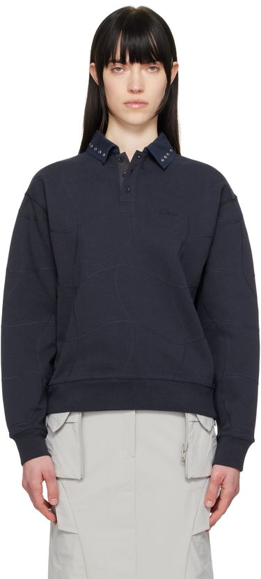 Sveter Dime Dime Wave Rugby Polo Navy | DIMESP254NVY, 0
