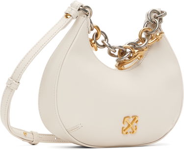 Kabelka Off-White Off-White Hemisphere Shoulder Bag Biela | OWNN184C99LEA0010400, 1