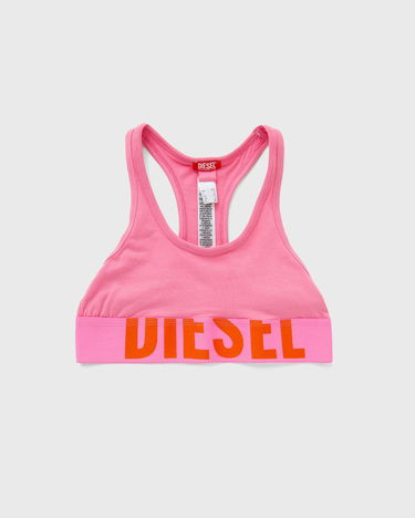 Podprsenka Diesel Diesel UFSB-COTTON-RACE-BRALETTE Sports Bra Ružová | A14591-0HMAU-3DQ, 0