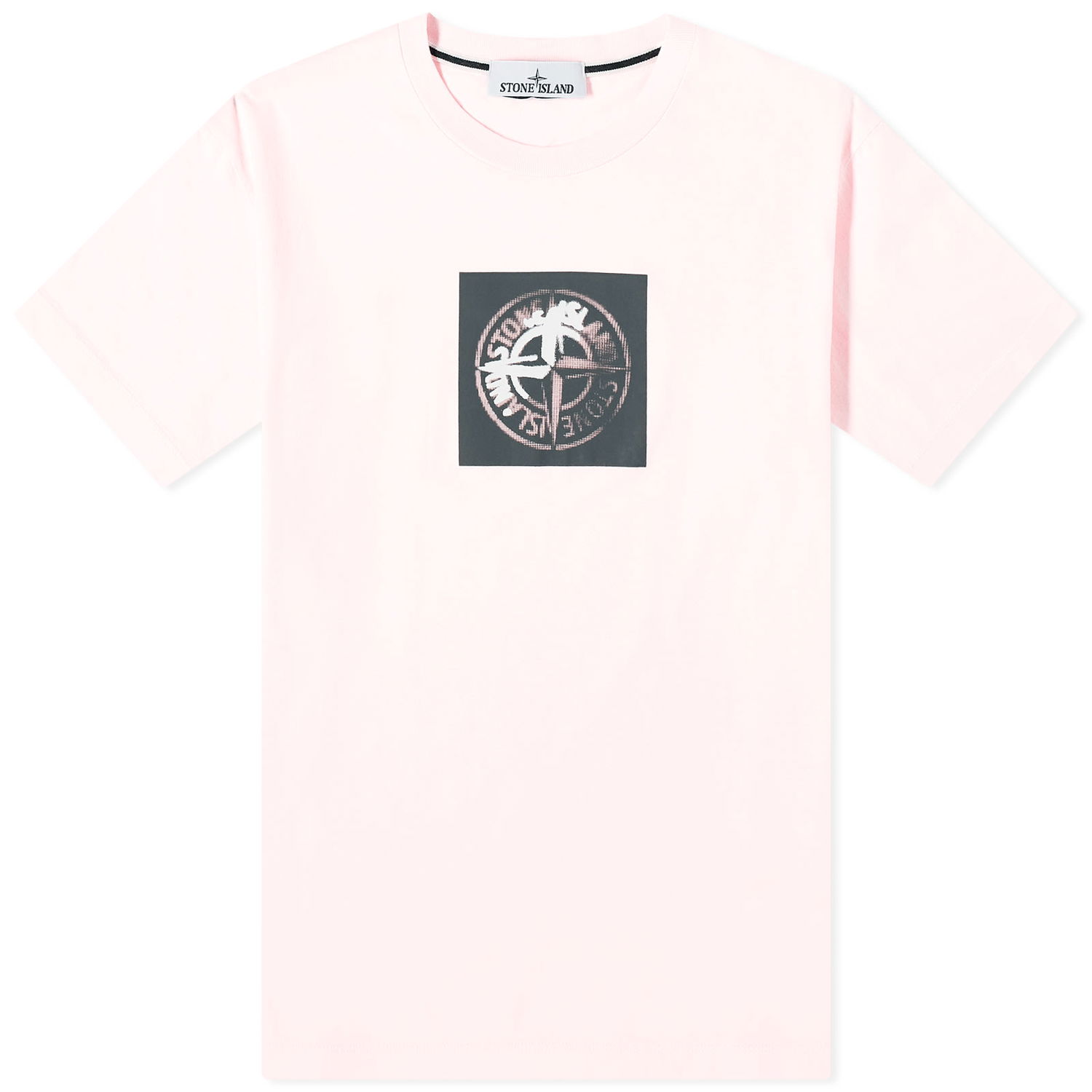 Tričko Stone Island Institutional One Badge Print T-Shirt Ružová | 80152NS83-V0080, 0