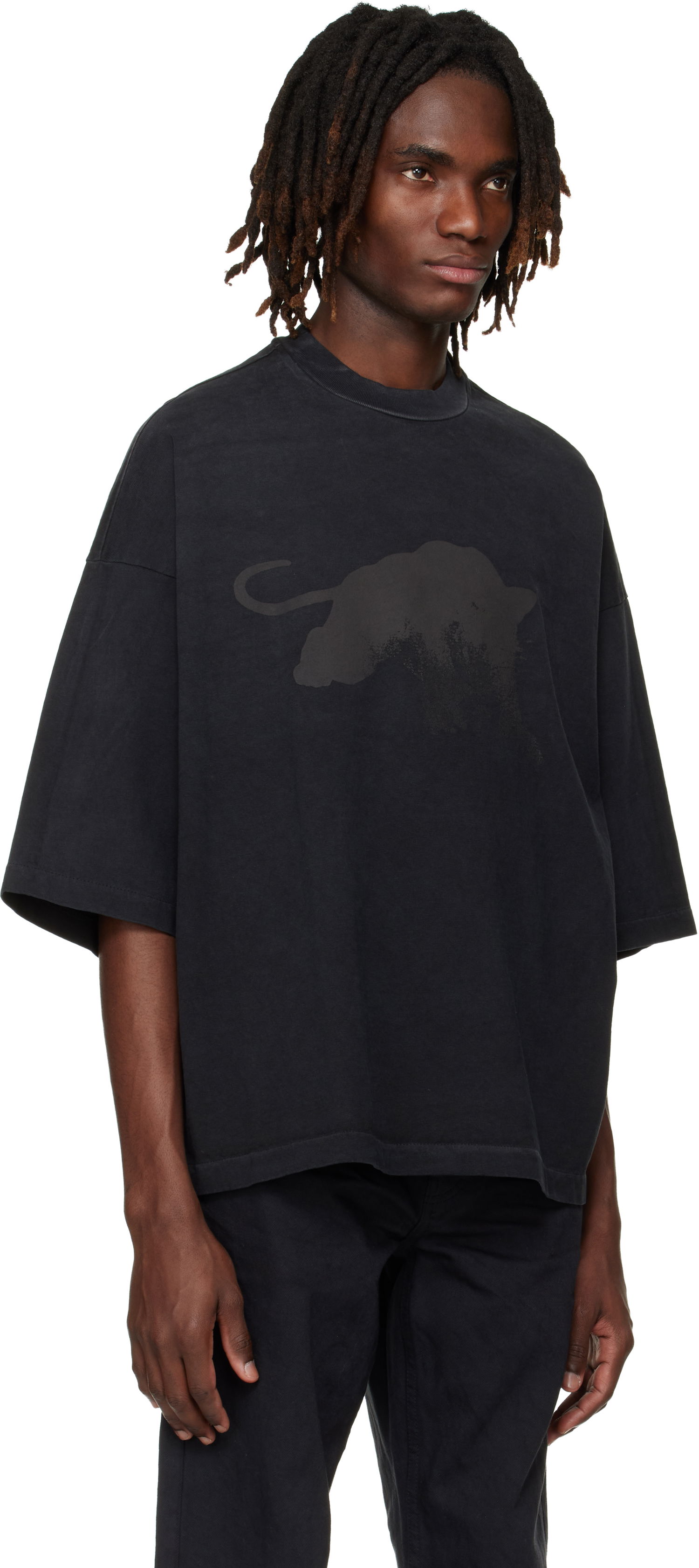 Tričko Fear of God Relaxed 'Le Panteres' T-shirt Čierna | FG25FW10-10303HWJ-001, 1