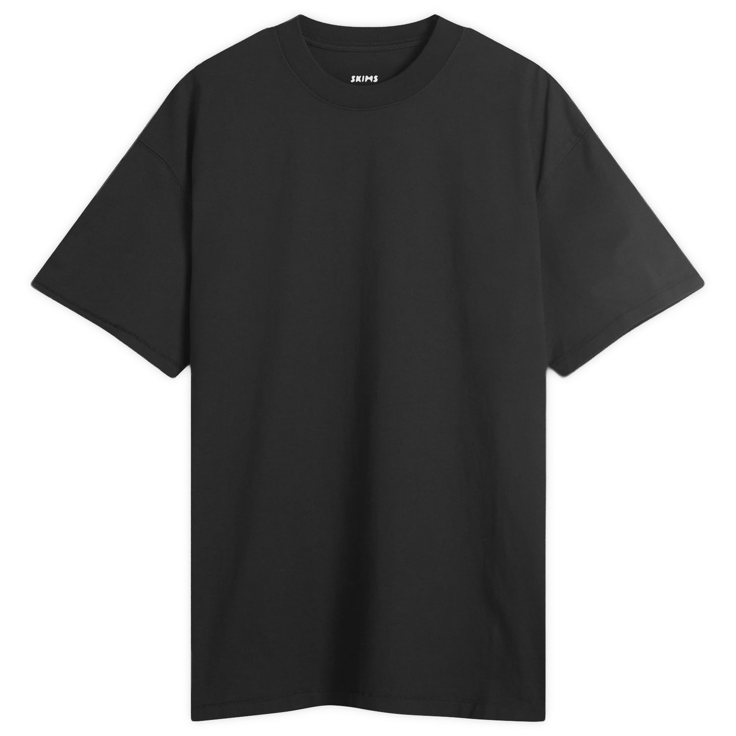 Tričko SKIMS T-Shirt Size Large Čierna | SS-STT-6414M-OBS, 0