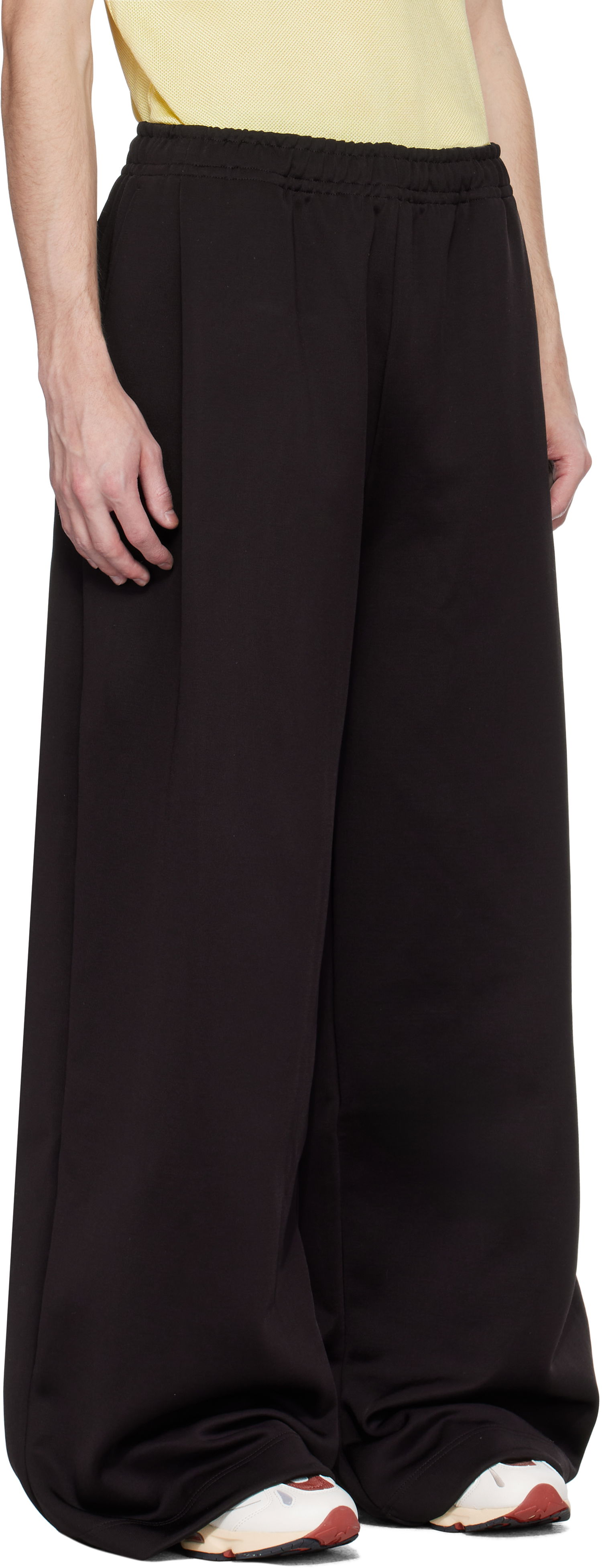 Tepláky Lacoste Lacoste Runway Oversized Trousers Čierna | XH6771, 1