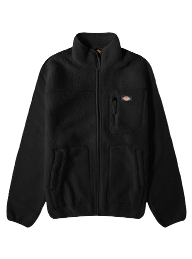 Bunda Dickies Mount Hope Sherpa Fleece Jacket Čierna | DK0A4YEEBLK1