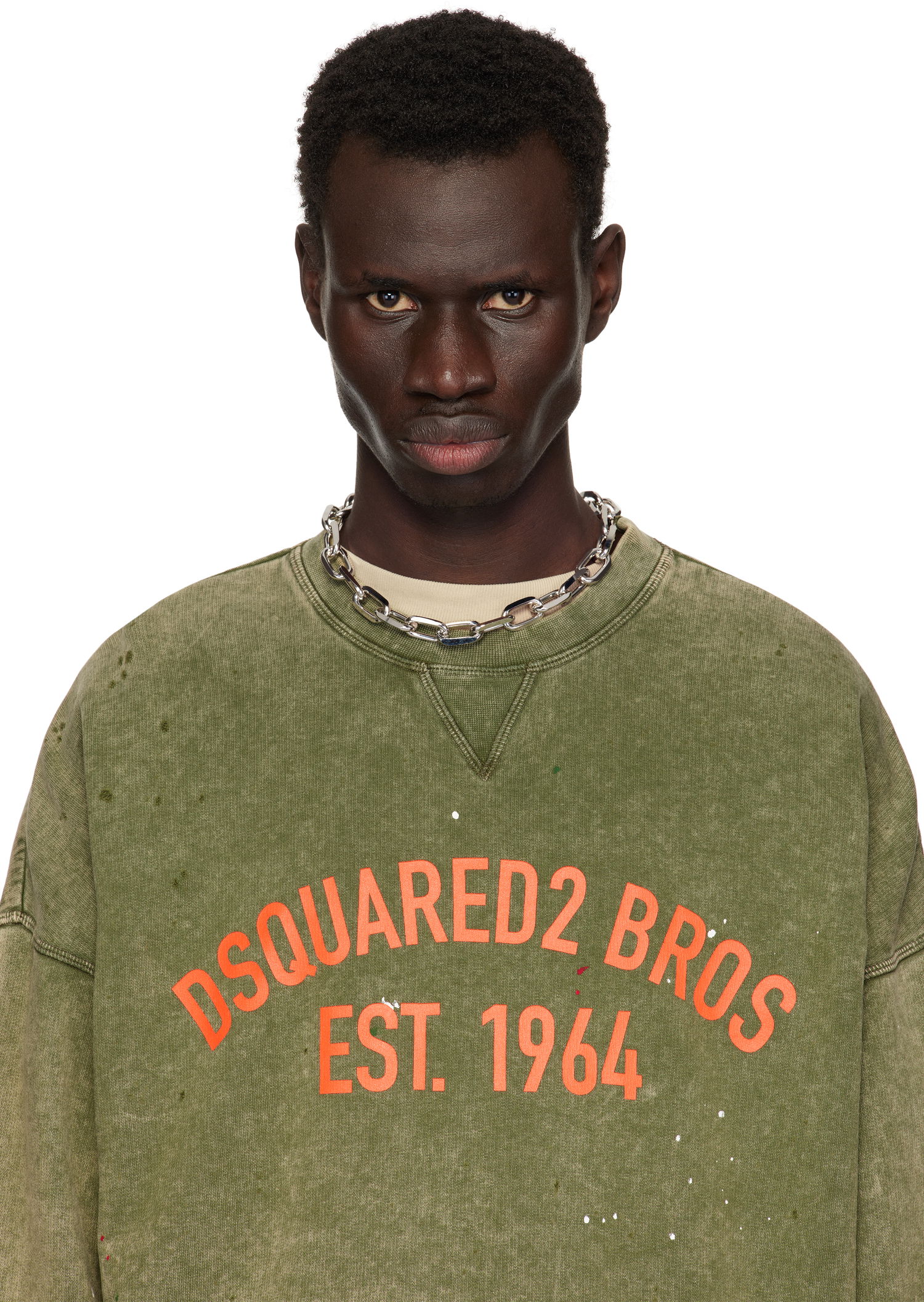 Náramok DSQUARED2 Dsquared2 Chain Me Necklace Metalická | NEM0316-37200001-F124, 1