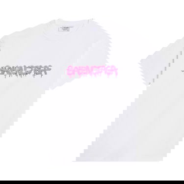 Tričko Balenciaga Slime T-Shirt Medium Fit Biela | 612965 TLVF1 9014, 1