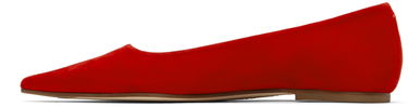 Oblečenie Aeyde Aeyde Cassy Ballerina Flats Červená | A11-FL-SNDP8 FL130-FW24-406-017, 2