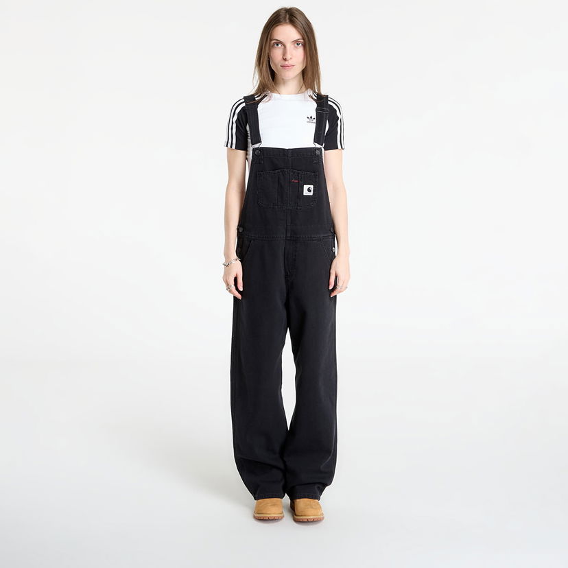 Overal Carhartt WIP Women's Straight Bib Overalls Čierna | I031250.8906