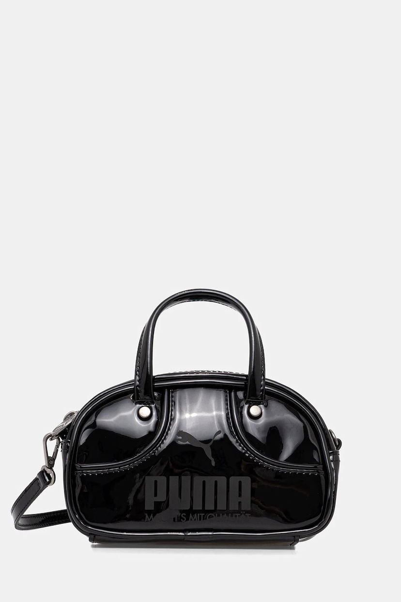 Kabelka Puma 1976 Micro Grip Patent Handbag Čierna | 91824