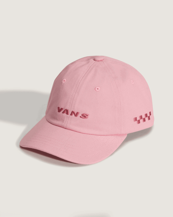 Šiltovka Vans Vans Check Side Bill Jockey Hat Ružová | VN000Q17EN7, 0