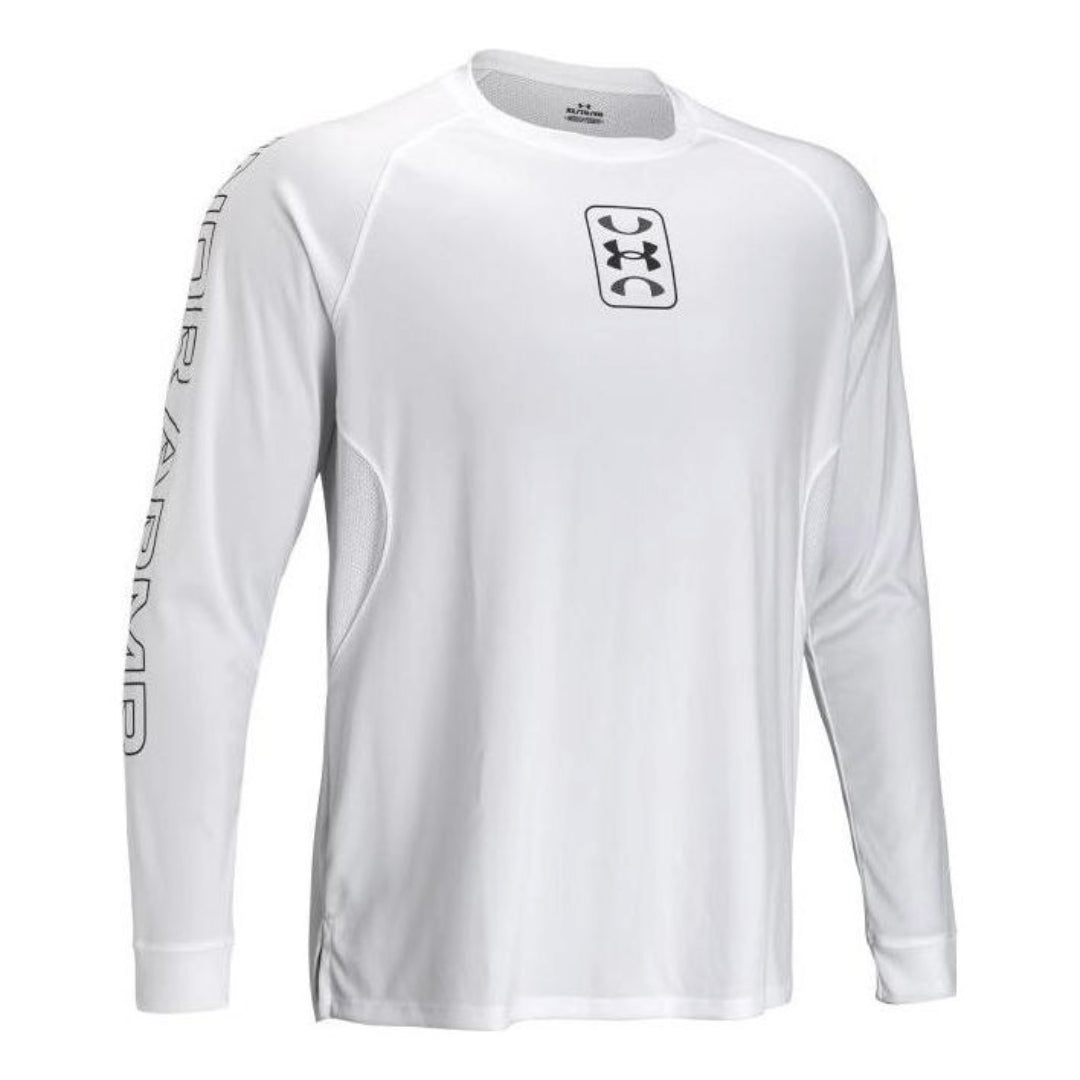 Tričko Under Armour Zone Shooting Shirt Biela | 1383398-100, 0