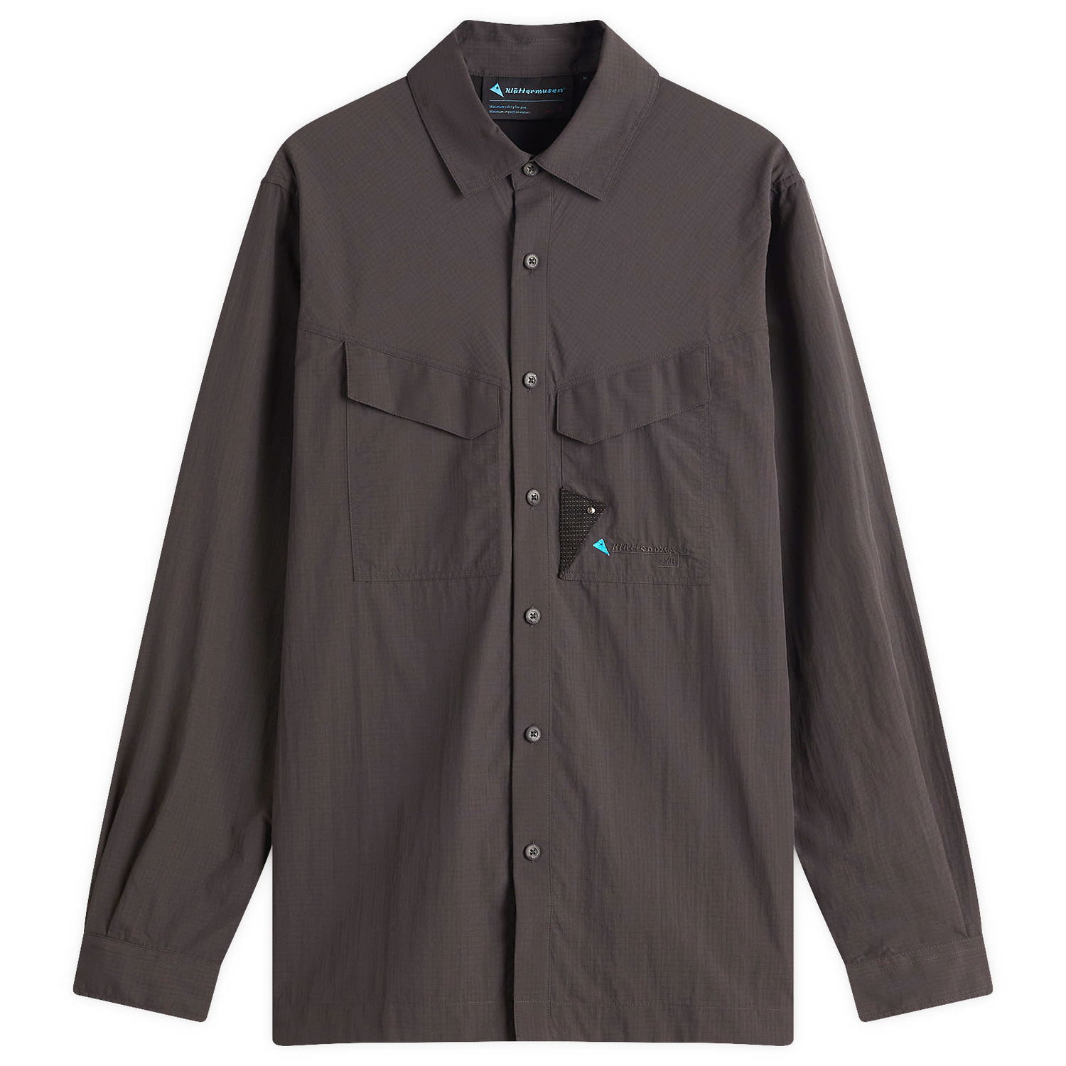 Košeľa Klättermusen Men's Syn Long Sleeve Shirt, Size Large Šedá | 10371-961, 1