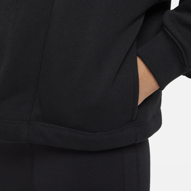 Mikina Nike Air Full-Zip Fleece Hoodie Čierna | FN8615-010, 4