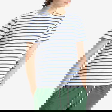 Tričko Polo by Ralph Lauren Stripe Custom Slim Fit T-Shirt Modrá | 710938134009-BLU, 2