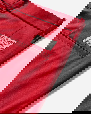 Nohavice WACKO MARIA Double Pleated Chino Trousers Červená | 25SS-WMP-PT13 RED, 4