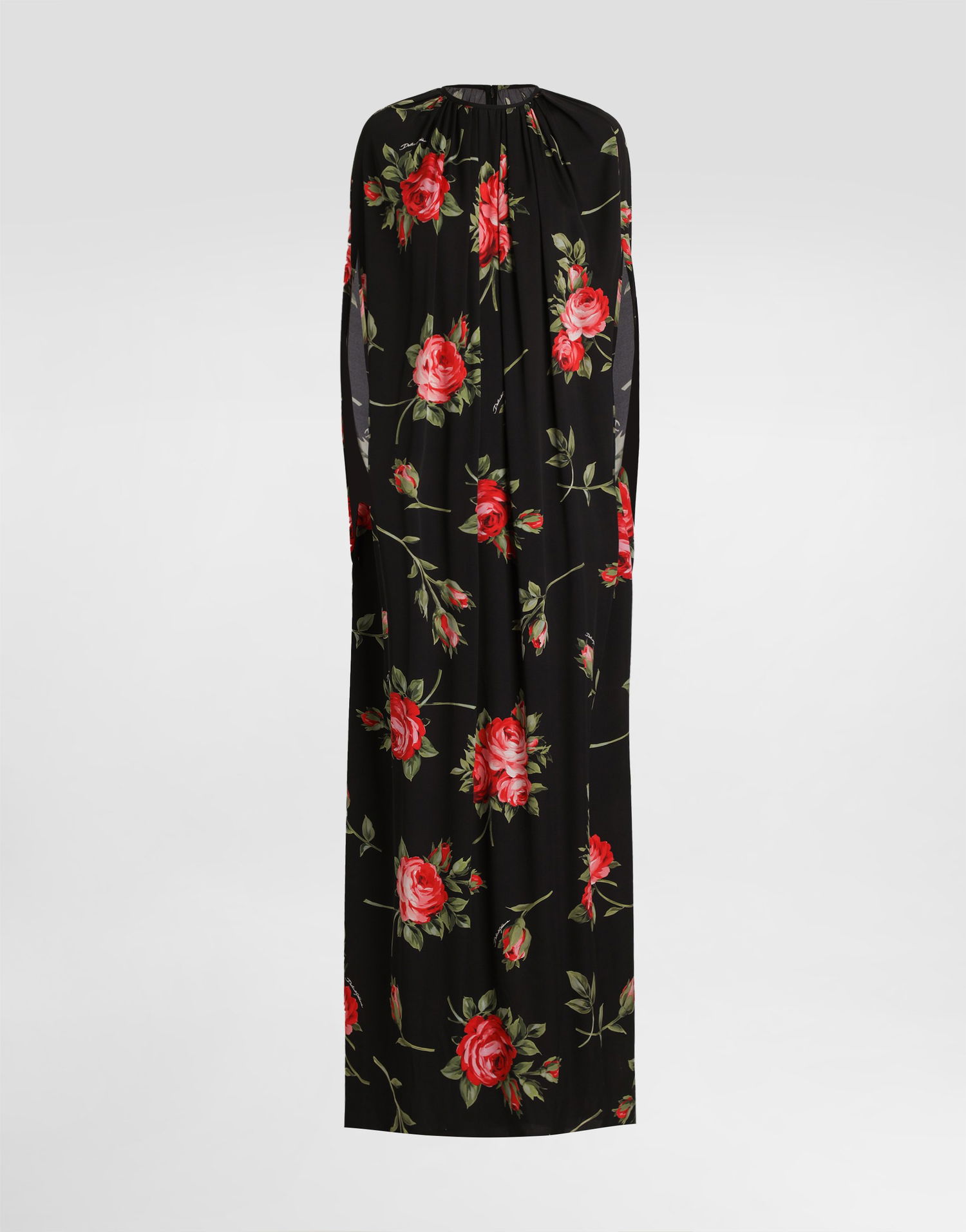 Šaty Dolce & Gabbana Rose Bouquet-print Tunic Dress Rôznofarebný | F610NTFSA8QHN5ZN, 0