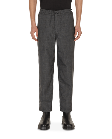 Nohavice Comme des Garçons Gray Checked Casual Pants Šedá | 1H-P015-W21 1, 1
