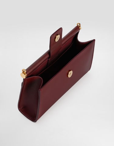 Kabelka Dolce & Gabbana Dolce & Gabbana Plongé Calfskin Phone Bag Vínová | BI3367A9S2580346, 3