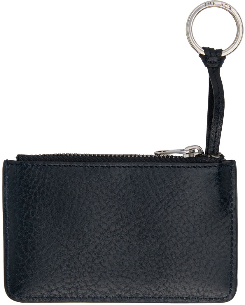 Leather Zipped Keychain Wallet