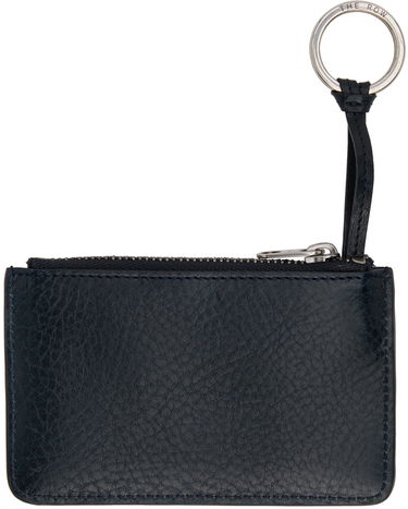 Peňaženka The Row Leather Zipped Keychain Wallet Modrá | W1413M-L136, 1