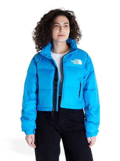 Prešívaná bunda The North Face Nuptse Short Jacket Modrá | NF0A5GGEJA71